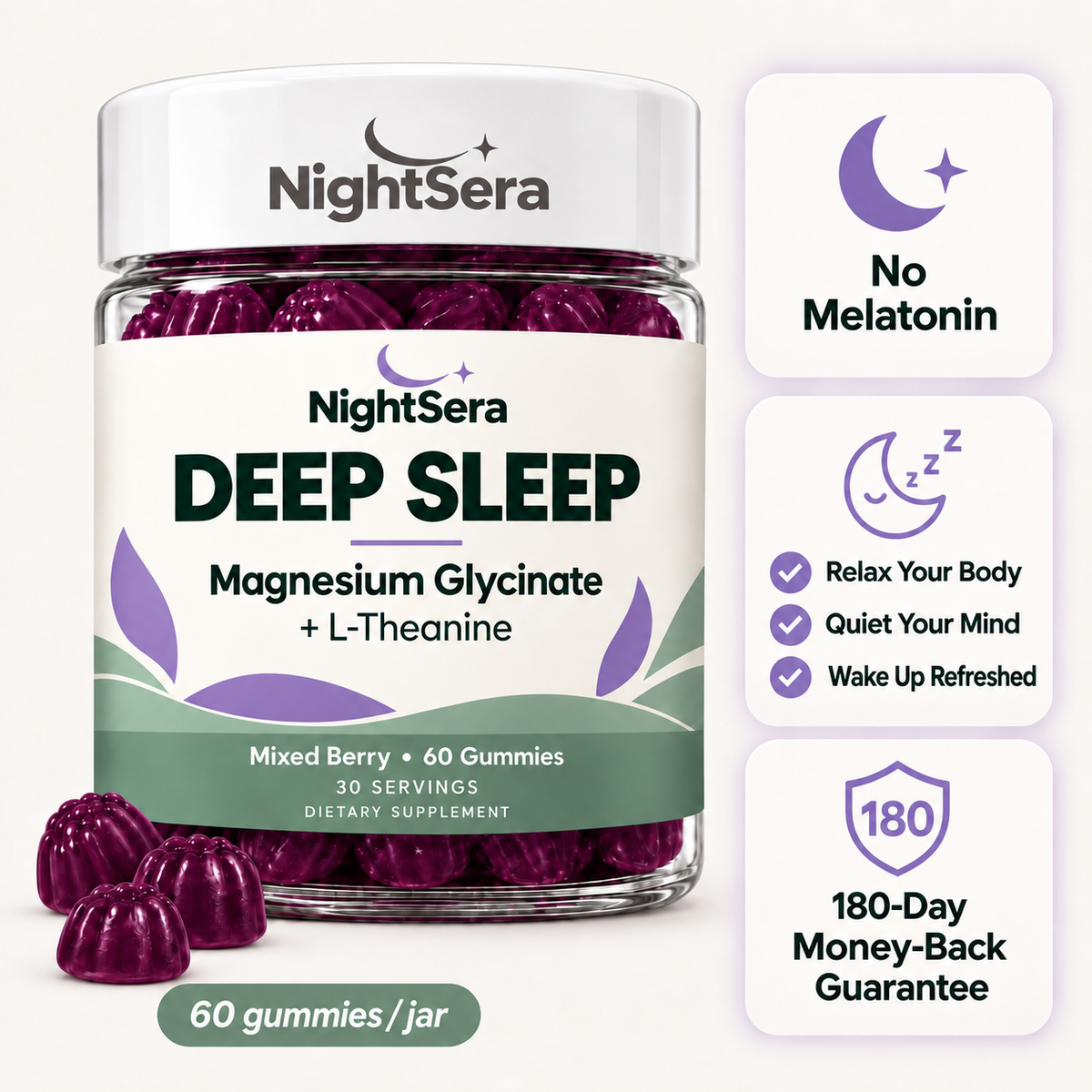 NightSera™ Deep Sleep Gummies
